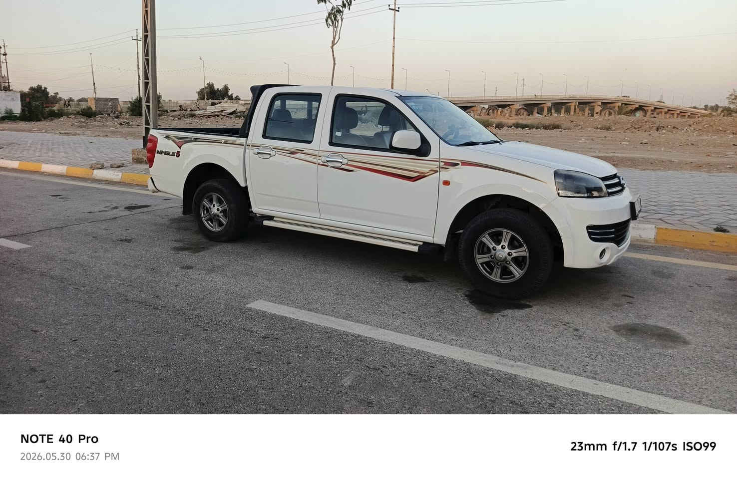 السلام عليكم/
بيكم كريت ويل للبيع موديل 2020 مكفولة بيها ضربه بل جاملغ الخلفي ومصلحها سياره جاهزه من كلشي
كير محرك شاصي مكفول كهربائيات كلها شغاله
تدفئه تبريد ثلج ❄️ دواخله جديده
 حداديه جديده
 سنويه 2030
العنوان واسط / شيخ سعد

للاتصال ***********
