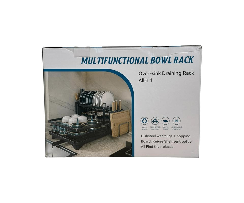 رتّبي مطبخك بقطعة واحدة ذكية! 🧼🖤
رف تجفيف وتنظيم بكل التفاصيل اللي تحتاجيها 👌
صينية عميقة مع صنبور يصرّف المي مباشرة للحوض 🚰
مكان للصحون، الكاسات، السكاكين، ولوح التقطيع ✅
هيكل متين مقاوم للصدأ… تنظيفه سهل وسريع ✨
يوفر مساحة ويفتحلك مجال حركة على الرخامة 💪
جمال وأناقة وتنظيم… الكل بمكانه!

‎للحجز والاستفسار، نحن بانتظاركم: 📞 اتصل بنا مباشرة: *********** 💬 أو راسلنا عبر الواتساب مباشرة📩 كما يمكنك مراسلة الصفحة مباشرة عبر الخاص.
‎🚚 خدمة التوصيل: متوفرة لباب البيت في بغداد وجميع المحافظات. 
الراقي ستور - اختيارك الأنسب دائماً. ✨
