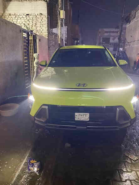 ياالله 
السلام عليكم كونا 2024 SELوارد امريكي لون مميز

Hyundai Kona sel 2024  2.0L 4 

       المسافة المقطوعه :25الف كم  

         حجم المكينه : 2000 دوش 

                    الايرباك : سليم 

                       الضرر : موضح بالصور 

 

#مواصفاتها 

1. شاشه طويله 

2. كامرا دوارة 

3. ويل كب 

4. رادار 360

5.بصمه 

6.تشغيل عن بعد

7.هزاز بالاستيرن

8.لايتات زينو

9.لد امامي وخلفي

10 كيجات دجيتل 

11كشن كهربائي

12تدفئه مقاعد

13شحن هاتف لا سلكي

14كير تعليك cvt

#السعر 170$

تفاصيل اكثر هذا رقمي ***********

مكاني بغداد
