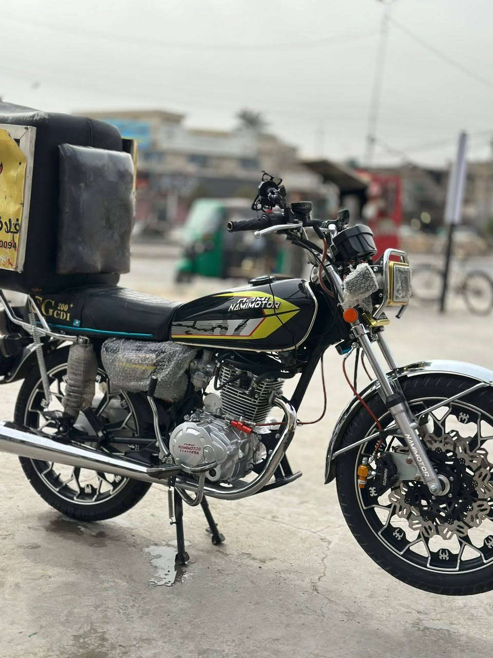 السلام عليكم
دراجه ايراني 5كير مديل 24 الحديث

كفاله عامه كفاله عامه لا تتخل ودكلي شبيها كفاله عامه لا نقص ولا شي كله شغاله عل  اخر حبايه

كلج عنبار

دبل وتسك عنبار تحوله كامله الدراجه انضف من الصور

دراجه جديده منعنا الكلمه

ماشيه ٩٠٠ حقيقي

بصمتين اسويجين

دشبول اكتروني

سعرها ٩٠٠ وبيها مجال لشراي

***********للتصال واتساب رصيد 24ساعه
