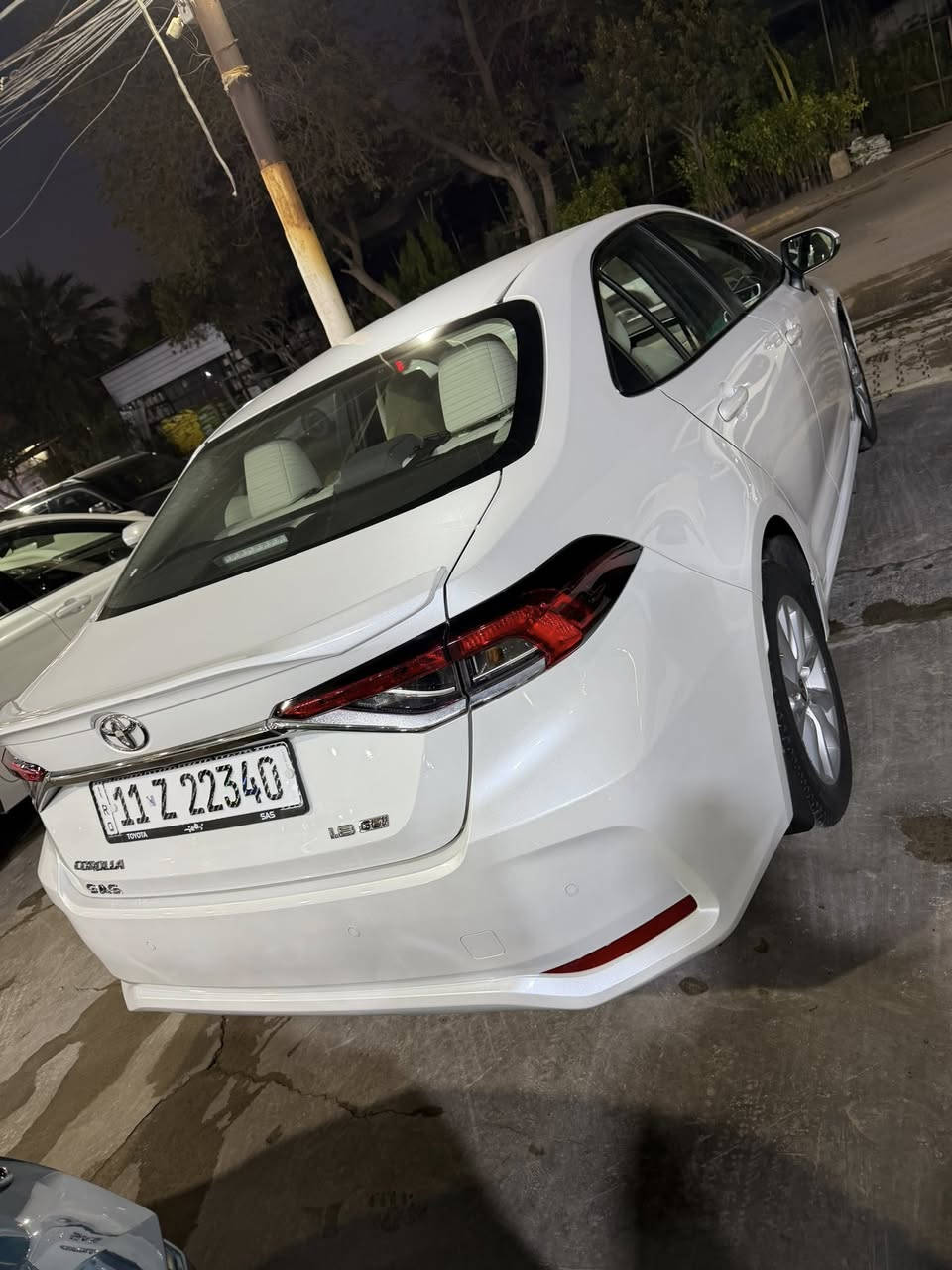 السلام عليكم كورلا 2024 خليجي ساز فقط بانزين صفر زيرو  عنواني بغداد ***********
