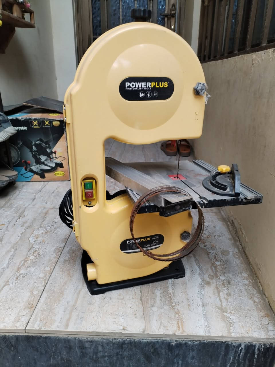 بسم الله الرحمن الرحيم منشار لولبي للبيع جديد بور بلاس بلجيكي وياه 3تيغ غير مستخدم مكاني كربلاء واتساب ***********. ***********  شراي يتصل
