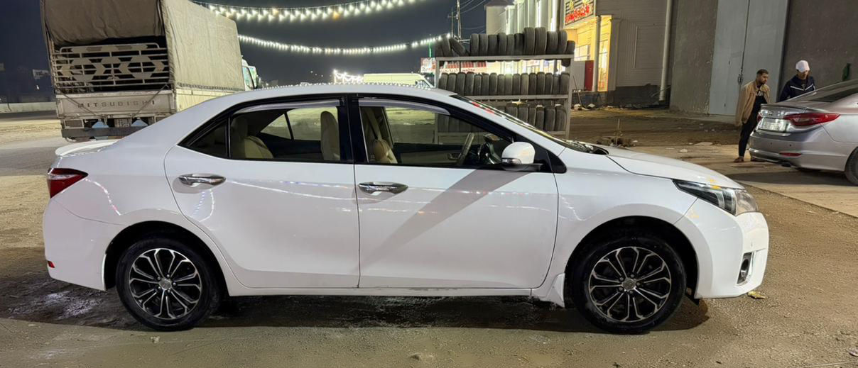 السلام عليكم... كورلا خليجية 2015 استلام الشركة العامة لتجارة السيارات والمكائن استلمتها من البصرة سنة 2017 محركها 1600 وفيها نظام الايكو

ماشية 98 الف كيلو سيارة صار بيها حادث وبدلت جاملغات 2 الخلفية اصليات مال تفصيخ وايضا يوجد صبغ قليل جدا في خشم البنيد والباقي مكفول السيارة على ايدي من 2017 ولحد الان/ سعر السيارة 135$ وبيها مجال للطيبين  غير متواجد على الفيس بوك

للاستفسار الاتصال على الرقم *********** او *********** وان شاء الله التوفيق للجميع وشكراً
