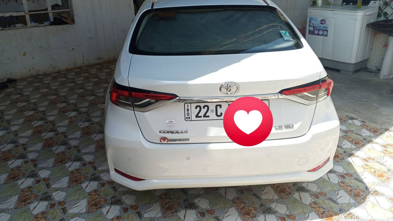 سلام عليكم للبيع كورلاا موديل 22 خليجي شركه ساز فول مواصفات سياره جديده وحلوه رقم اربيل السعر 160 وبيه مجال بسيط رقمي ***********
