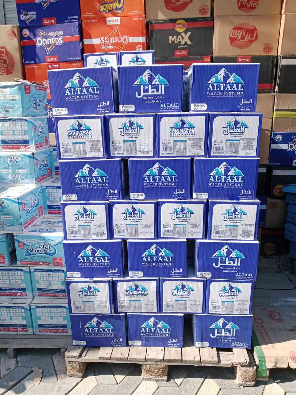 شركه هالة القمر/معمل ماء الطل
قدح 180مل  سعر الكارتونه 1,250 واصل كرخ ورصافه
تصال على رقم الهاتف *********** /
اتواصل على الفيس بوك
