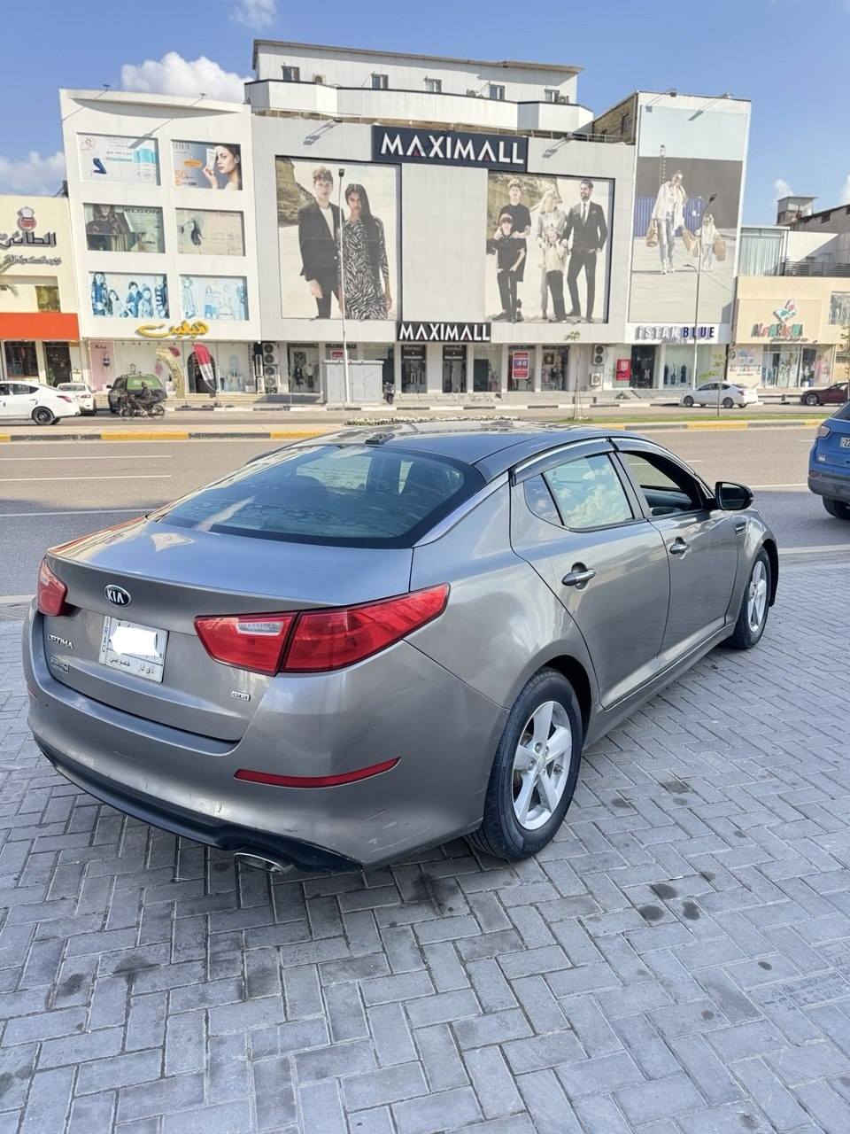 السلام عليكم كيا اوبتيمه ٢٠١٤ وارد أمريكي سياره نظيفه وجاهزه حادثه بنيد  مواصفات تحكم ستيرن حساسات كامره شاشه كشنات كهرباء تبريد خلفي ويل كب محرك ٢٤٠٠ رقم ذي قار مشروع 2027 تحويل مباشر راعيه بالبصره  سعر 95 وبيهة مجال *********** العنوان البصره
