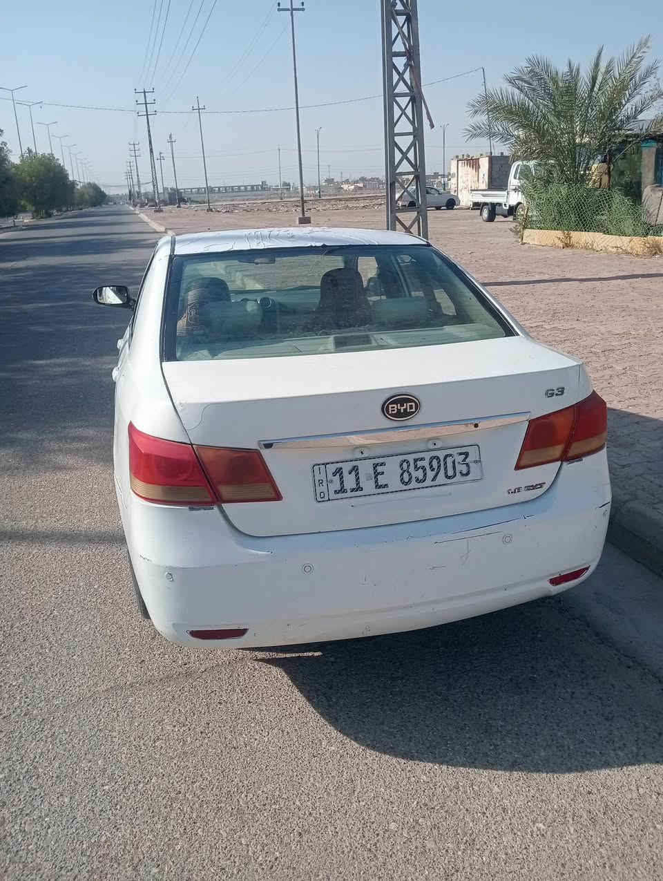 السلام عليكم 
بي واي دي 2013 محور كورلا 
بيها جاملغ مبدل 
عارضها ب50 وبيها مجال 
***********
