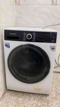 غساله اوتوماتيك ١٠ كيلو  مال باله غسل وكوي بخاري سعره ٢٥٠ وصحبه غازيه ...