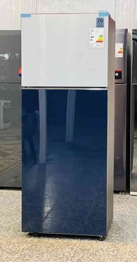 ثلاجة سامسونك حجم 22 قدم انفيرتر اقتصادية نسبة النظافة 98% جديدة جداً ...