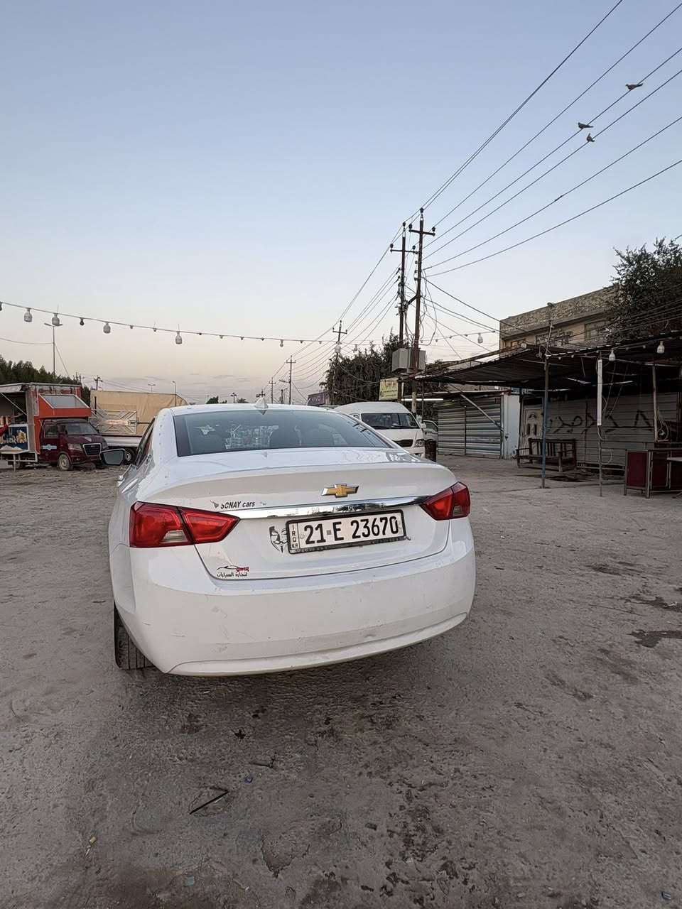 سلام عليكم انباله المديل 2017 وراد امريكي الضرر جامغلين وبنيد الاماميات جنتنه من سليمانيه ب 2020 ب 160 وسياره خير من الله جايه على ايدي ما بيه نقص بس دعامة اماميه  تحويل ب اسمي محرك 2400 وميحتاج اسولف على انباله معروف مواصفات نص الرقم *********** رصيد
 واتساب ***********. من رخصت الادمن المحترم السعر ١٣٠
