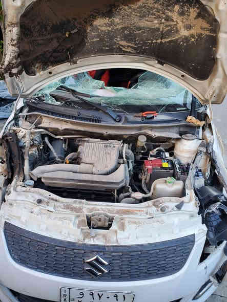 السلام عليكم 
الله يچفيكم الشر سازوكي سويفت 2014 ياباني اصلي  تعرضت لحادث مثل ما موضح كدامكم  محرك وكير  
وراديترات وحدادية سليمة 
مكاني بغداد حي الجامعة 
السيارة باسمنة تحويل مباشر
*********** 
السعر 35
