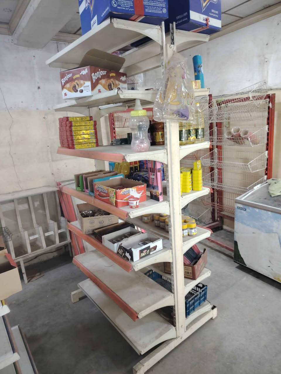 ‎مجمده عدد2
براد عدد2
رفوف جذاري 12متر
استاندجبس عدد4
رف استل عدد1
معرض ديلاب عدد1
معرض جرزات 2
ميزان‎ كركوك, العراق


**إذا كنت صاحب هذا الإعلان وتريد حذفه لأي سبب، رجاءا أرسل رسالة إلى الدعم الفني**