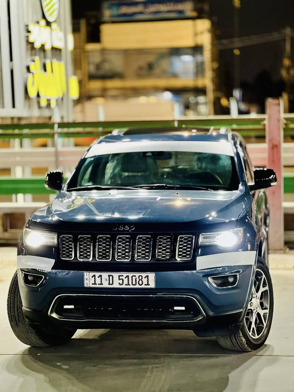 جيب اوفر لاند 2019 اصل ام الرادار  بدون ايرباك اعلى مواصفات بلجيب 💙 لون مميز بحري
مكاني بغداد *********** فقط اتصال 

حادثة كلش بسيط مثل ما موضح بدون اضرار داخلية
شاصي لغد مكينة كفالة كفالة وسعره مناسب

موصفات فول 1/1 ماشية 84
جكات تصعد وتنزل 
بصمة تشغيل 
مكينة 5700 كفالة عامة
الداخل عسلي
بانوراما
كشنات جلد 
كشنات كهرباء
صندوق كهرباء
دمامات صوت
خزن ذاكرة الكشن
حساسات من كل الجهات
تدفئة وتبريد امامي 
رادار جانبي
اشاير بلمري 
3 انضمة قياده تحكم ستيرن 
مانع انزلاق 
تبريد قطعتين 
حساس خلفي 
شاشة اعطال 
شاشه كبيره 
كامره دواره 
تحكمات استيرن
