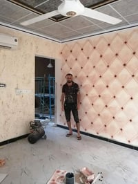 شغلي صبغ ديكور رسم سقوف ثانويه معالجه الرطوبه ورق جدران اشتغل جميع محا...