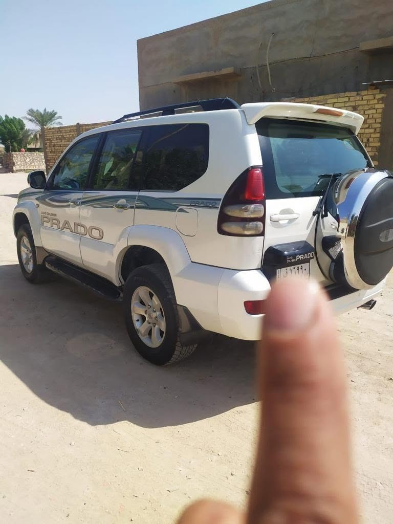 تيوتا برادو كويتي الساير
 2004 VX للبيع
تحويل مباشر
مكفوله ماعدا المذكور في السونار
محرك گير ماشاء الله‎6 سلندر حجم المكينه 4000
دبل تانكي
سبير تعليك
حساسات خلفيه
تبريد 3 قطع
دفع رباعي  لوو گير
تايرات جديد
كهربائيات جاهزه
سياره جاهزه 
نصبته كلش حلوه
سياره كامله وتحويل سنويه ل 2028
السعر 135$ وبيها مجال للشراي
رقم الهاتف *********** البصرة, العراق
