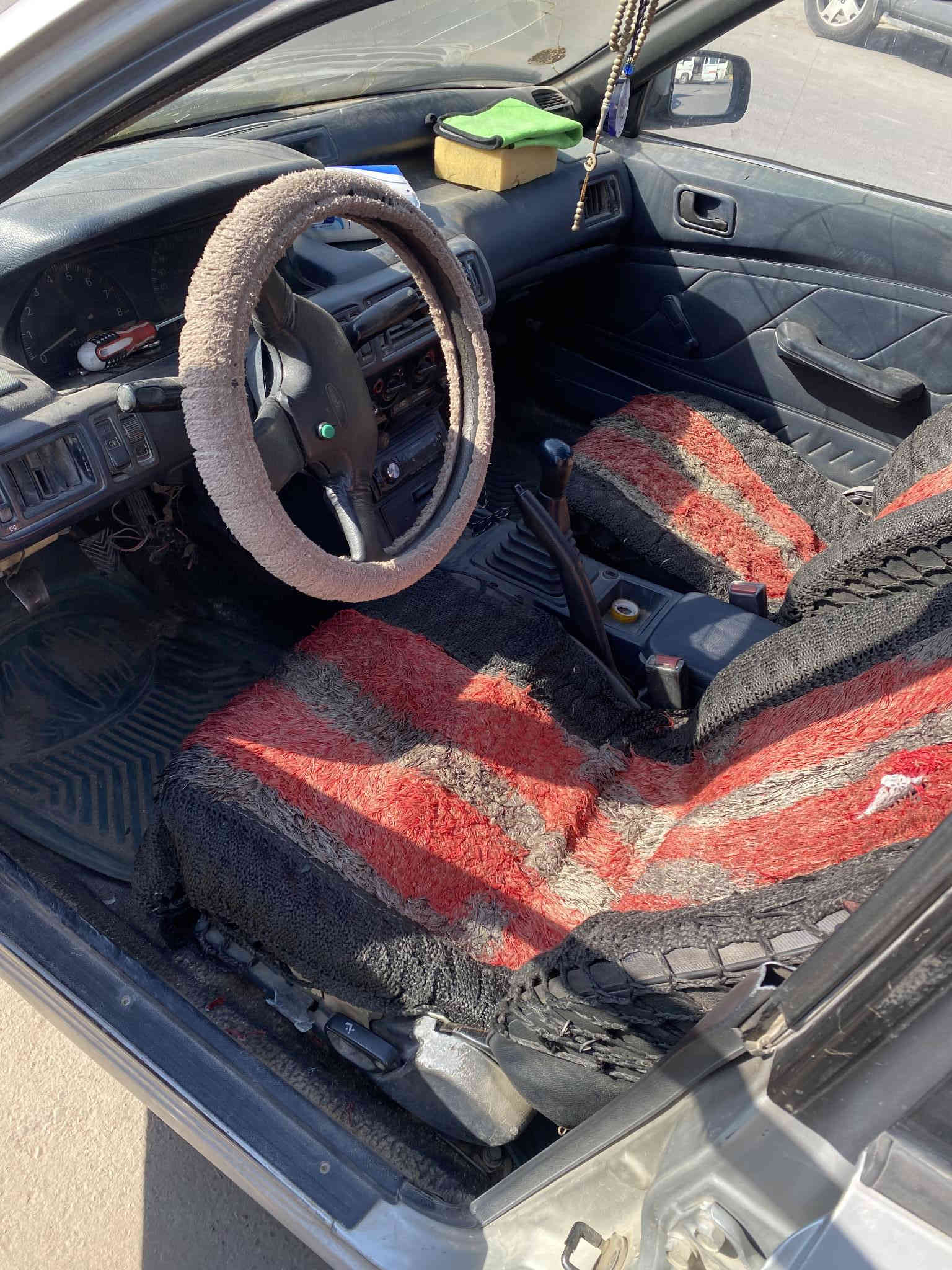 سيارة لاهل التعمير اهلها
مسبوشي كدامك السياره المكينة والكير بلادي السيارة تمشي خير من الله اروح بيها زيارة وارجع 
سنوية واجازه ب اسمي وتحويل ثاني يوم 
السيارة يرادلها ترتيبات بسيطة تمشيك ملك جنايتها وينهم عارضها ب ١٩ بيها مجال للشراي حك جيه مكاني مدينه الصدر ق ٣٣ رقمي ***********3
