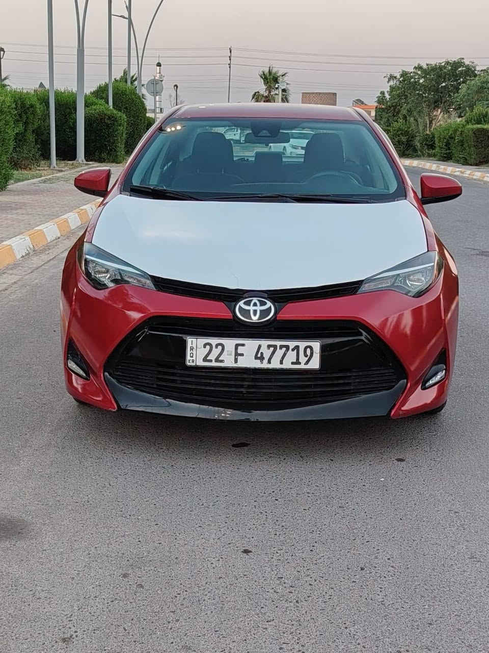 سلام عليكم ياالله
كورله 2018 أمريكي بسعر مناسب  117وبيهه مجال محرك وكير وتبريد كله بشرط صبغ بس بنيد بدون داخل هزه ورقم سنويه كل جديد تحويل مباشر تخم تايرات صدر امامي خلفي كله بشرط العنوان تكريت صلاح الدين رقم ***********
