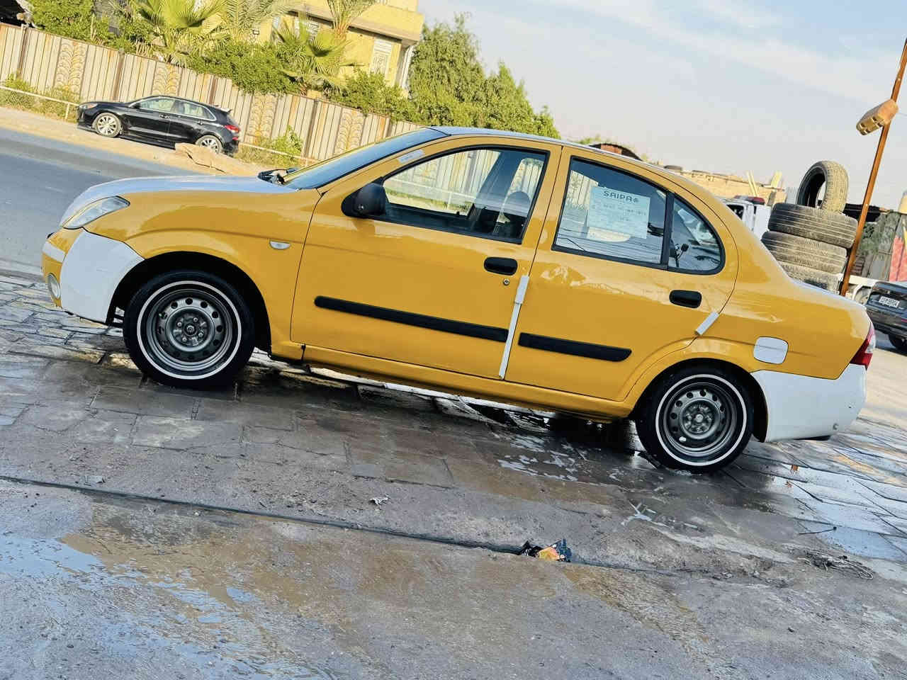 طيبه ٢٠١٥ كفاله من صبغ عدا مصلح دوس بيهه صبغ الدوس فقط 

كير مكينه تبريد شواصي مكفوله 

رقم بغداد انكليزي تحويل مباشر 

السعر ٣٨ ومجالها شي بسيط 

مكانها بغداد للاستفسار ***********
