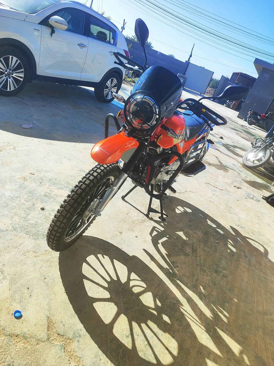 دارجة دايون هانتر موديل 2024 طالعه بل 2025 شهر 12 محرك 200cc
دراجه مرقمه رقم اربيل تحويل ثاني يوم 
السعر 2500
مكان بابل 
***********
