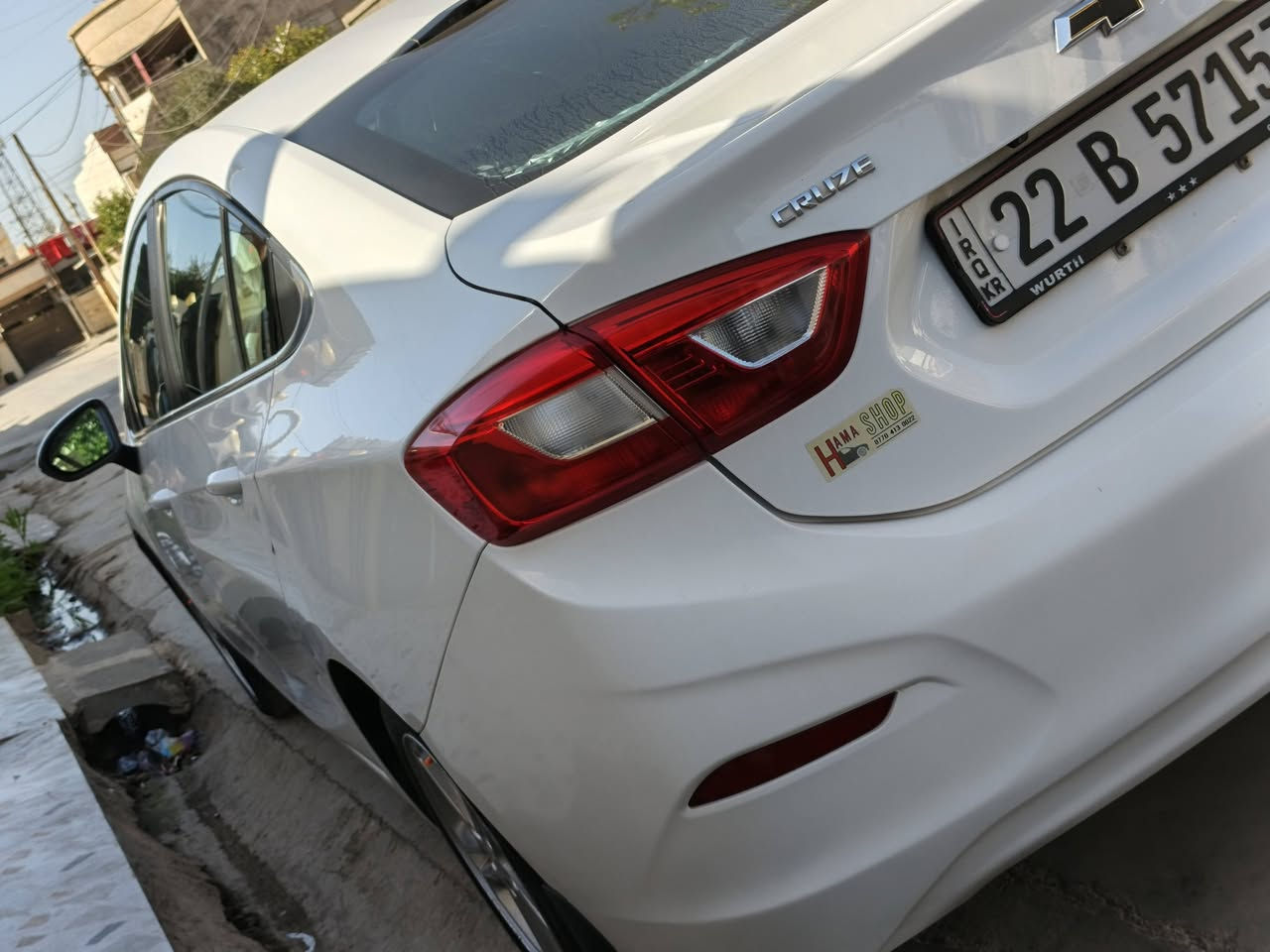 كروز للبيع موديل 2017سياره موصفات شاشه كامره بيها قطعتين صبخ جاملخ وبونيد بيها 3قطع صبخ صغار شاصي ببها طرف واحد شبر مكينه كير بشرط لاصرف لابخار سنويه لحد 2029رقم جديد رقمها اربيل سياره جاهزه من طخم صدر كله جديد سياره احله من اصوره سعرها 88بي شي قليل مجال قصد مراوسه اعتذر فقط بيع مكان اسياره كركوك اشراي يتصل ***********
