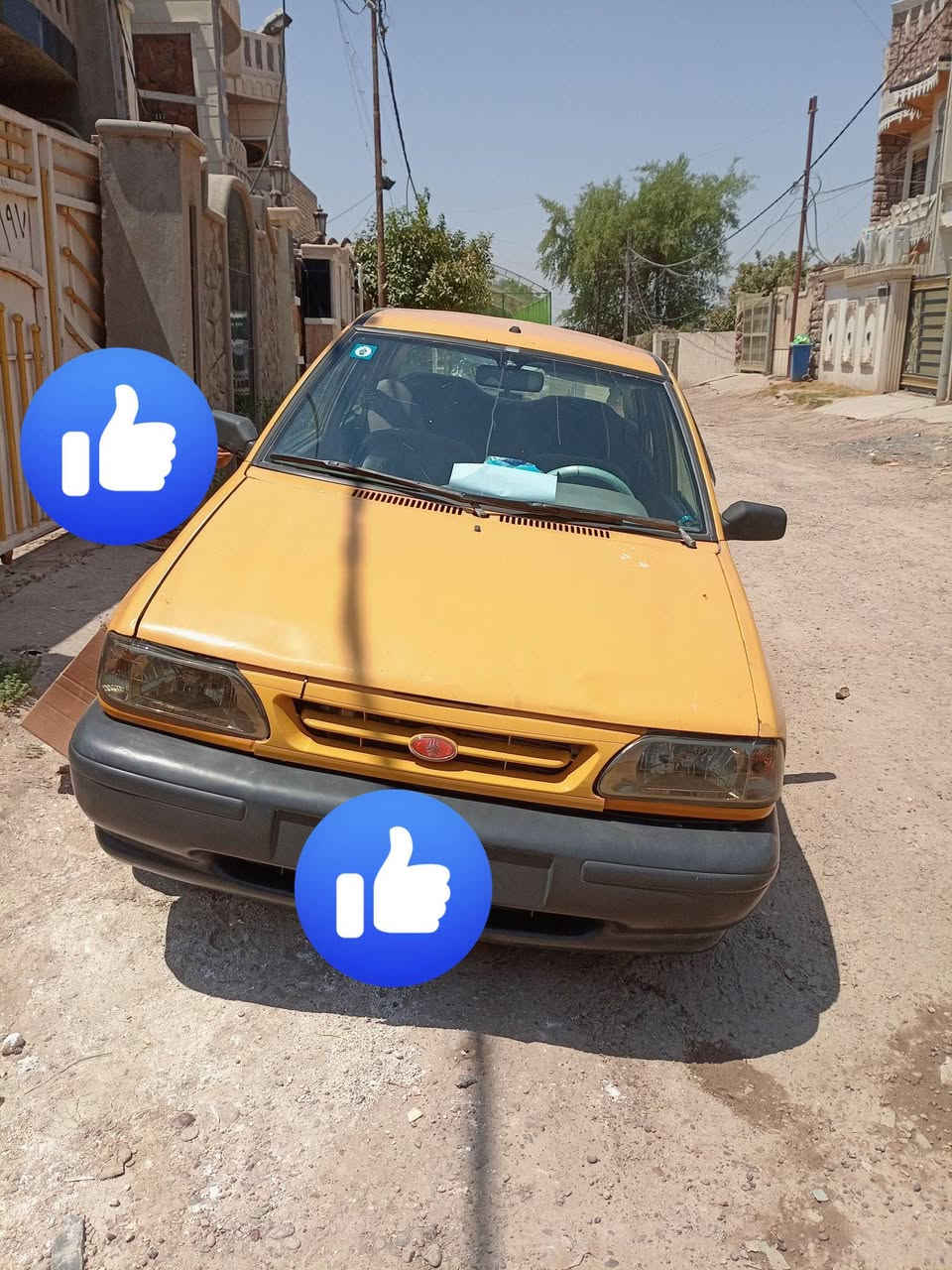 سلام اعليكم من رخصت الدمن
سايبا للبيع موديل 2013 مكاني بغداد سايره كير ومحرك وكهربائيات بشرط سياره حلوه مال رزق سنويه ساقطه بهاذه الشهر للعلم
            رقمي *********** السعر 24 $

