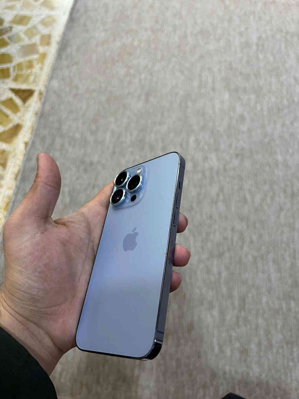 ايفون 13 برو
لاذاكرا128
بطاريه 92
نموذج M
تك سيم 
جهاز شرط وضمان تاخذه
السعر 530
‏‪***********
‏‪***********‬‏
بي مجال حك لجيا فقط
