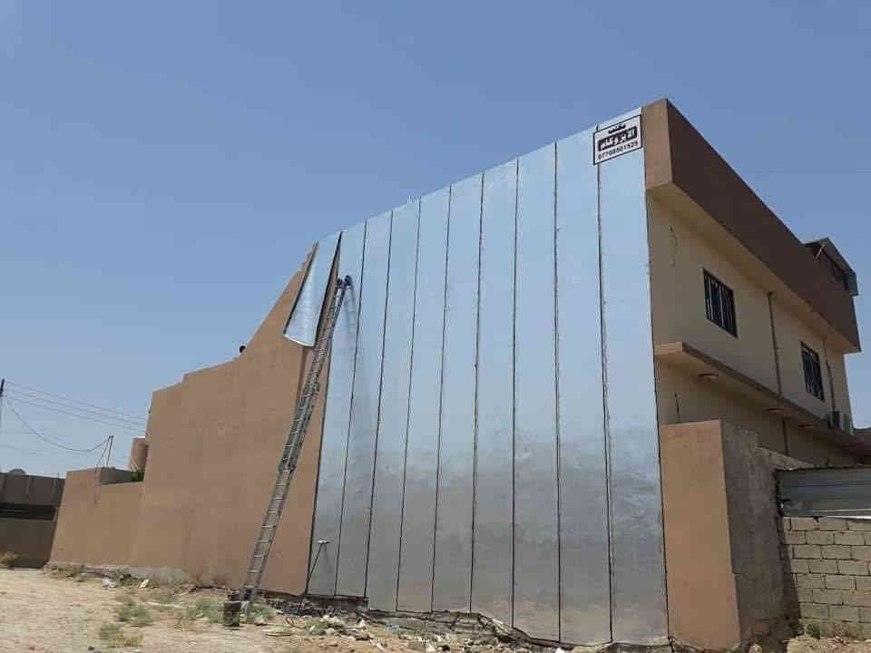 تغليف جدران وسطوح الدور السكنية والعمارات وكافة دوائر الدولة ***********
