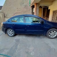 نيسان سنتره 2008 رقم بغداد مشروع وطني وارد امريكي ضربتها صندوك تبريد ث...