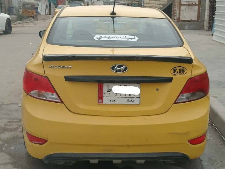 السلام عليكم اكسنت 16 للبيع حادثه جاملغ  السعر ب80 المكان بالشعب  للاستفسار الاتصال ***********
