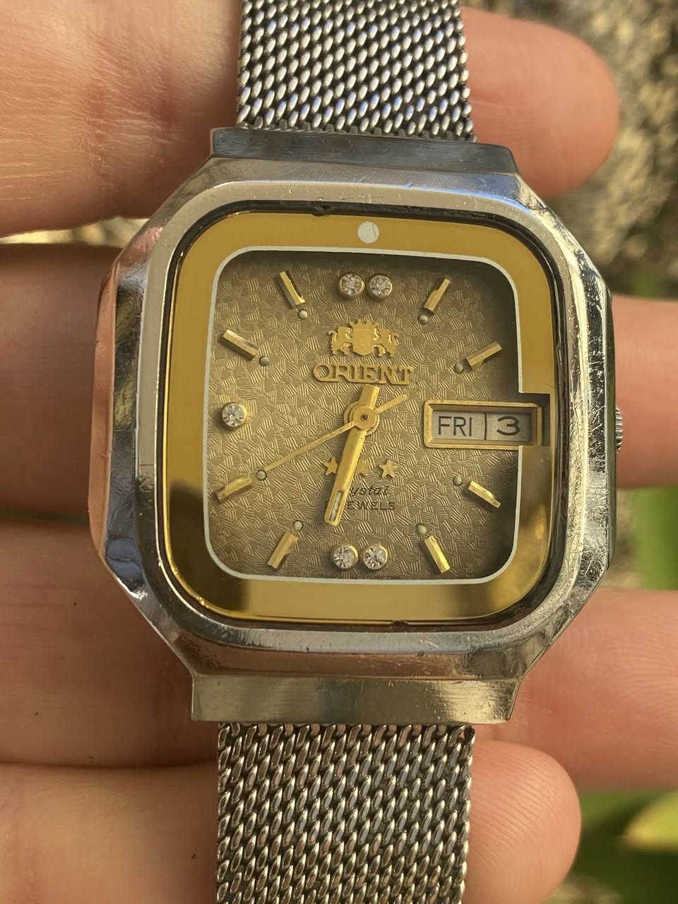 السلام عليكم
مجموعة متنوعة من اجمل القطع  اليابانية

اورينت

ستزن

سايكو

سيكو

اتوماتيك

الوان مميزة

نظافة تامة

تعمل بكفاءة عالية

ستانلس ستيل بالكامل

بلادية بالكامل

البيع جملة ومفرد

يوجد توصيل لجميع  المحافظات

واتس ***********
