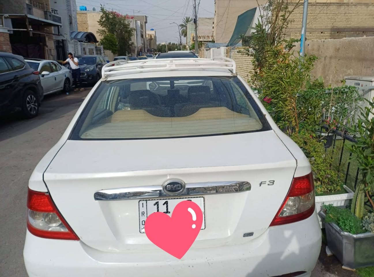 سيارة BYD 2010
محرك وكير بحالة جيدة
العنبار والباتري تبديل جديد
الكهربائيات ومنضومة التبريد شغالة كلها
رقم وطني بغداد هزة جديدة قبل كم شهر
السيارة جاهزة بدون نقوصات
المكان بغداد قرب العيادة الشعبية في صليخ
السعر 47 ورقة بيها مجال بسيط
الاتصال على الرقم ***********
