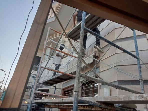 البدراني للمقاولات العامه بناء ترميم رسم الخرائط إضافة بناء عمل مجاري وماء درجه اولى     ((إنشاء*تنفيذ *إشراف *تحوير وتغيير واجهة وخارطة الدار القديم ورفع مستواه عن الشارع))جميع أنواع التغليف أرضي +جداري+واجهات مرمر وسيراميك بكوادر  عمل درجة أولى 

وتس آب( ***********) بشراف وتنفيذ مباشرمن قبل المقاول ابوهيثم ***********
