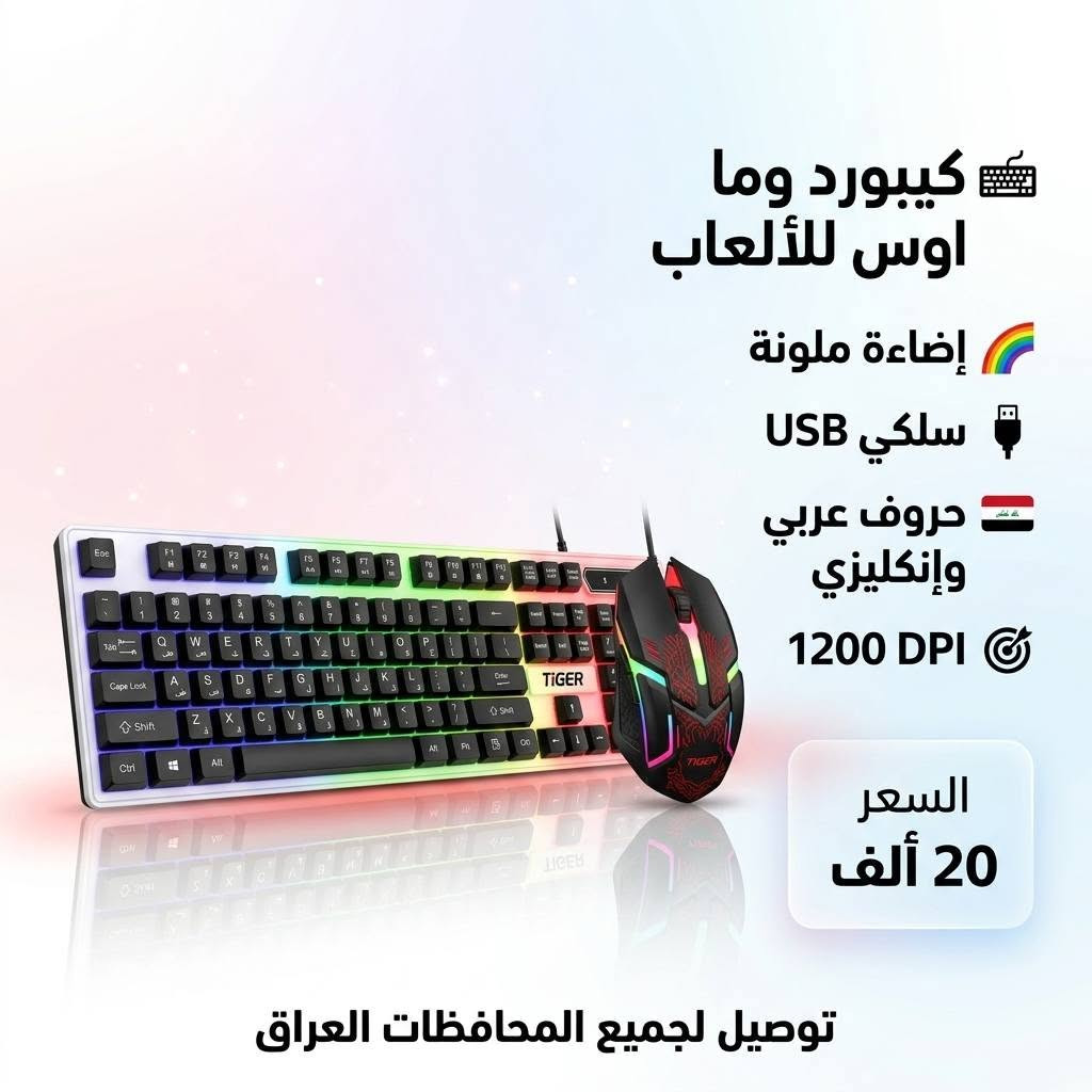 🎮🔥 أقوى عروض الكيبوردات والكتات الاحترافية وصلتكم الآن!

إذا كنت تبحث عن أداء ممتاز، إضاءة RGB جذابة، وجودة تصنيع عالية للألعاب والاستخدام اليومي، فلدينا تشكيلة مميزة من الكيبوردات والكتات المناسبة لجميع اللاعبين ومحبي الكيمنج.

✅ كيبوردات ميكانيكية احترافية
✅ إضاءة RGB متعددة الألوان
✅ استجابة سريعة ودقة عالية
✅ خامات قوية وتصميم عصري
✅ مناسبة للألعاب والعمل والدراسة

💰 الأسعار موضحة داخل الصور

رابط موقعنا الالكتروني

https://sonicgamee.myeasyorders.com/

📍 العنوان:
واسط - الكوت - داموك - قرب صيدلية حسني

🚚 توصيل جميع محافظات العراق
فقط 5,000 دينار

📞 للحجز والاستفسار:
***********

سارع بالحجز قبل نفاد الكميات! 🎮⚡
