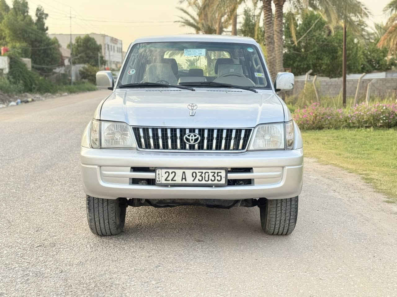 للبيع برادو 2001 رقم اربيل دولي وكاله او تحويل سياره كفاله عامه عدا البنيد صبغ فقط سياره 7 راكب تريد ثلج حداديه تخم تاير كله جديد مكينه وكير خير من الله مكينه 6 سلندر  المكان بابل سعر 110 بيها مجال بسيط 
***********
