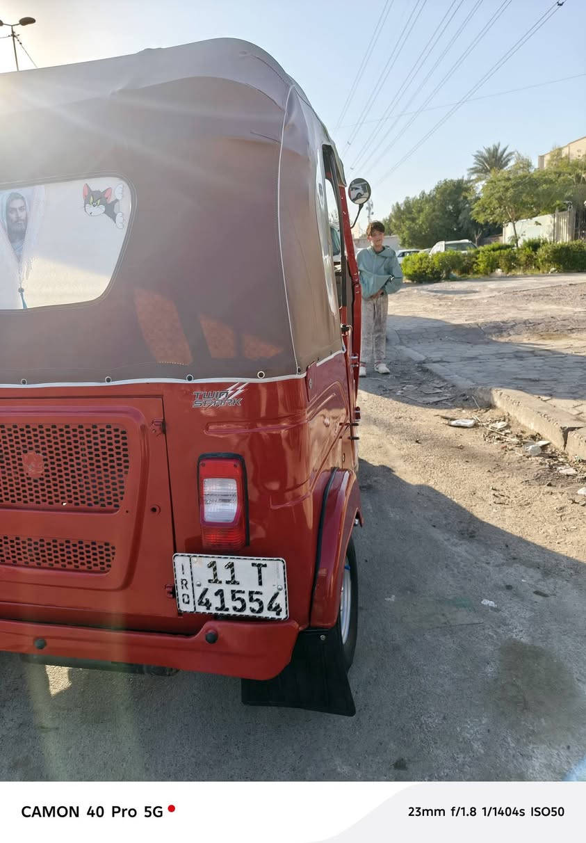 السلام عليكم تكتك باجاج موديل ٢٢مرقم رقم وسنويه تحويل ثاني يوم مصبوغة عامه تكتك تخم تاير جادر دوشمه تكتك كل نقص ما بيه بل عافيه على ياخذه
العنوان بغداد الشعله
👇السعر  ٨ وبيه مجال
***********
