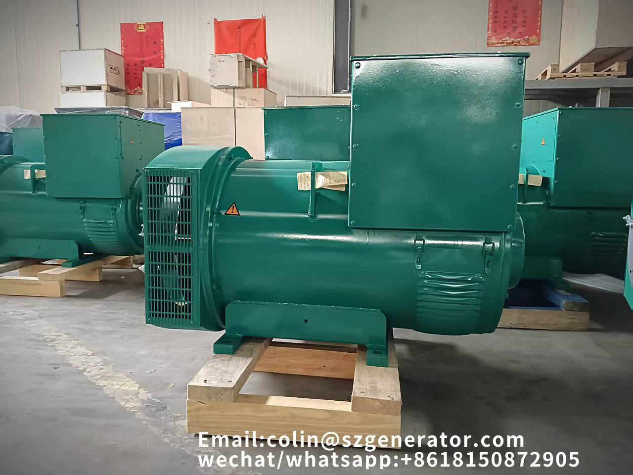 Do you like Cummins green?
​
​CNSZ brand  brushless AC alternator generator 
·
·314 Series  Big circle
·

From 200KW/250KVA  to 600KW/750KW

Welcome to contact my WhatsApp number to get more information: 

Contact:
Wechat/WhatsApp:+8618150872905
Wa:http://wa.me/8618150872905
E-mail:colin@szgenerator.com

·
·
·
#OEMManufacturing #EnergyEfficiency #dynamo #dinamo #Dinamo #alternatör #alternator #brushlesspower #Brushlessalternator #electricity #generator


**إذا كنت صاحب هذا الإعلان وتريد حذفه لأي سبب، رجاءا أرسل رسالة إلى الدعم الفني**
