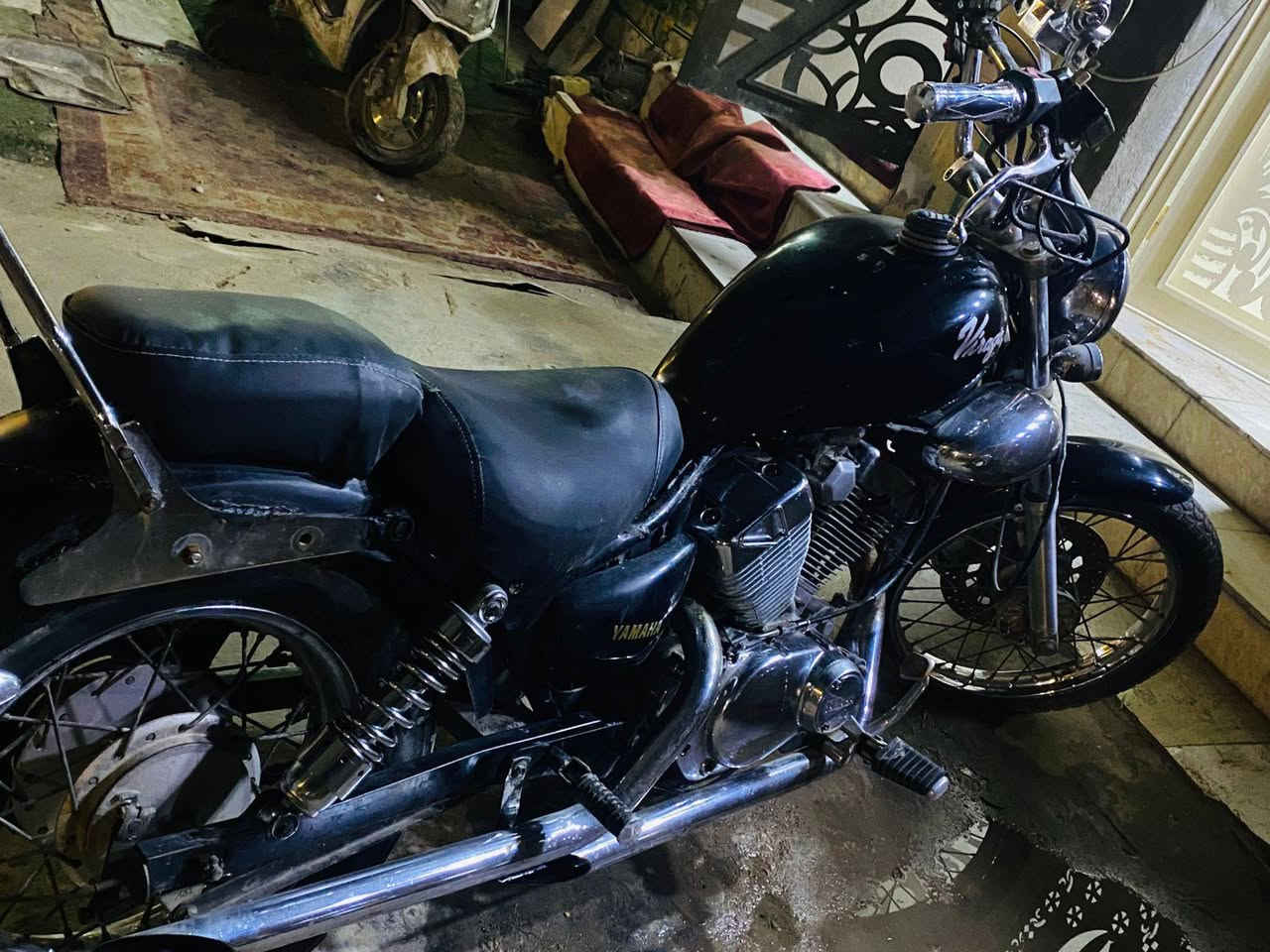 هارلي فيراكو مكينه ربع 250cc
دراجه حلوه ومعمره صارلها فتره وتركتها اجيت اشغلها هسه مشتغلت يمكن كابريتر يرادلها تنضيف دراجه عمرتها كامل وشتغلت وبطناش شرط علنمره 2 الله شاهد كلش حلوه 
سبب البيع طالب سادس عارضها ب700 بيها مجال قليل 
مكاني الطي نزال سليم***********
***********
