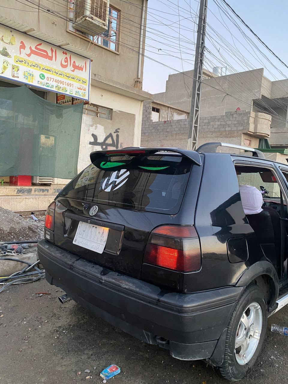 السلام عليكم.
كولف 93. 
مصبوغ عام. بدون ضرر 
تبريد. شغال. 
4اطارات جدد معه السبير
سنويه 2030. نينوى
الماني 
كير شرط 
مكينه صرف 
طخم 70/100
كهرب كلو شغلل 
داش كام. 4
تغليف ارضيه سقف كشنات جديد 
لايت زينول دشبول كلو شغال 
دمام 4سماعات
ويلكب 
سبايدر اناره 
بريك سايد بريك جدي
النواقص. لقم ستيرن فقط 
ترهم مراوس حسب القناعه 
واسف علاطاله 🌹
43 وبيها مجال. 
***********
تجي جيك وتفحص وتشلع عيوني.

