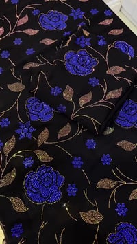 جلي كوردي • قماش جورجيت • فول نقش