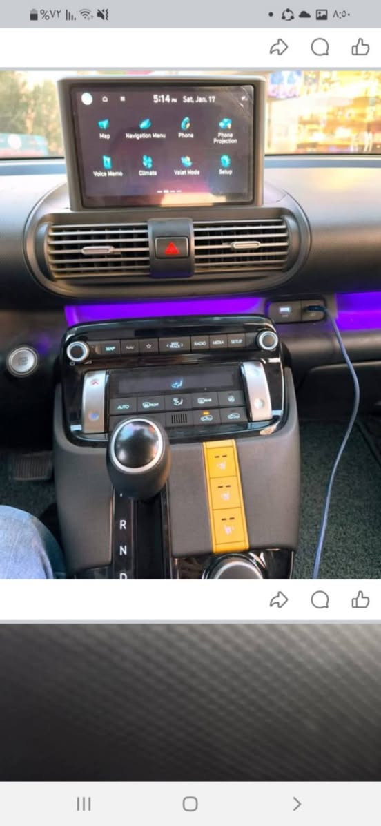 السلام عليكم للبيع او مراوس
هونداي كاسبر موديل 2023 وارد خليجي وكاله 
السياره فول مواصفات ماعدا الفتحه السيارة 
ماشيه ٢٣ فقط حقيقي حساسات خلفية رادار امامي تنبيه
 ⚠️ تصادم شاشة كار بلي كامره دواره نظام ايكو كشنات جلد تبريد كهربائي اشاير بالمري وشفط تشغيل عن بعد عداد دجتل رادارت جانبي امامي انارة داخليه بلادي تحكمات استيرن فول 
رقم بغداد الجديد هزه جديدة بأسمي السياره مكفولة من الصبغ والضربة والتبديل والبارد كفاله عامه مكان السياره بغداد حي العامل السعر ١١٦ وبيها مجال بسيط واي استفسار على الخاص او الاتصال ***********
