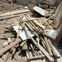 عندي هذا الخشب   الي يحتاجه يأخذه   يفيد حطب للسمج   وأبراج للدجاج   ا...