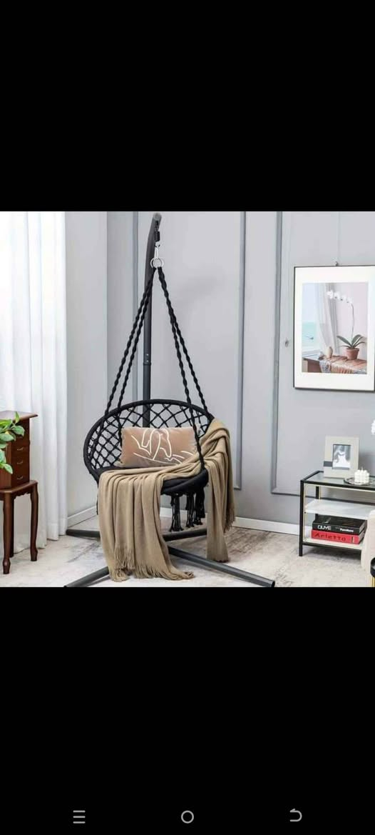 مرجوحـــة تعليك 
توفرت وبعدة الوان
 الالوان (اسود-رصاصي-اوفايت-جوز حلة, بابل


**إذا كنت صاحب هذا الإعلان وتريد حذفه لأي سبب، رجاءا أرسل رسالة إلى الدعم الفني**