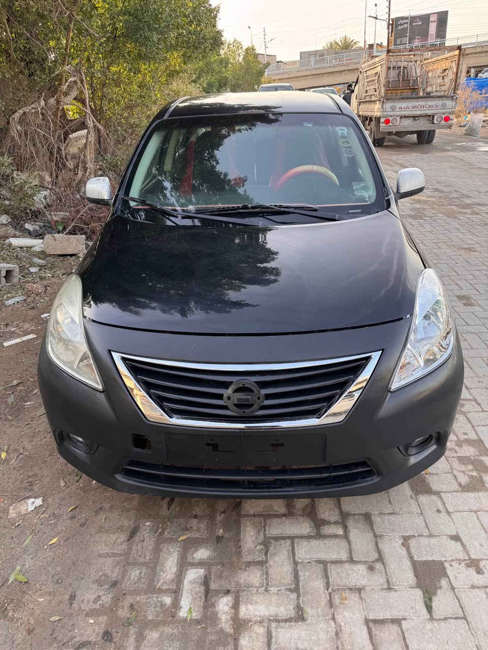 نيسان فيرسا 13كير ايتي المرغوب ابوالقطره مكينه وكير كفاله لفقط بيه جاملق وبنيد صبق لباقي كفاله شراي يتصل ***********سعر70كرمة علي البصرة, العراق
