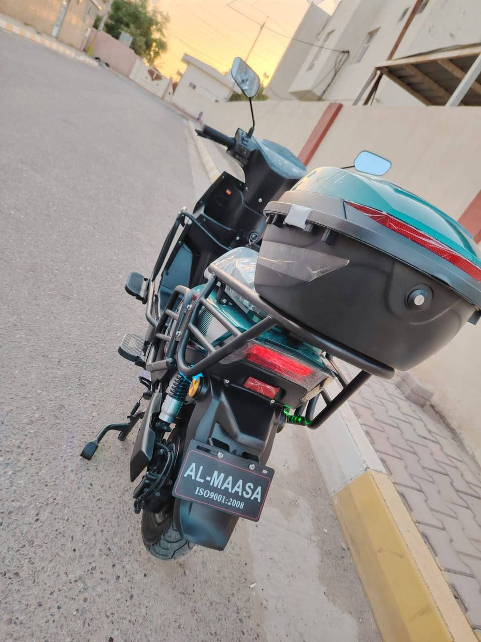 السلام عليكم
السلام عليكم
موطورالسلام عليكم
عندي موطور شحن للبيع 
نوع ((الماسا شبح)) 💎
موديل ((2025)) 
مستخدم شي قليل بعدة جديد 
((بطاريات عل فحص)) 
كهريائيات كلهة شغالة وعل فحص 
ملف (3500) واط سرعتة (99) حقيقي.((سرع 4)) 
لايت زنون عالي ناصي (نظام R 
بك)(ومثبت سرعة) منفذ USP 
السعر (600) بي مجال 

رقمي ***********
