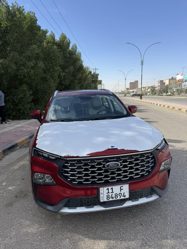 السلام عليكم
فورد تيريتوري 
موديل 2025 
السيارة زيرو ماشية 4 الف 
رقم بغداد بأسمي 
فول مواصفات فئة ترند 
للاستفسار ‭0781 302 0800‬
