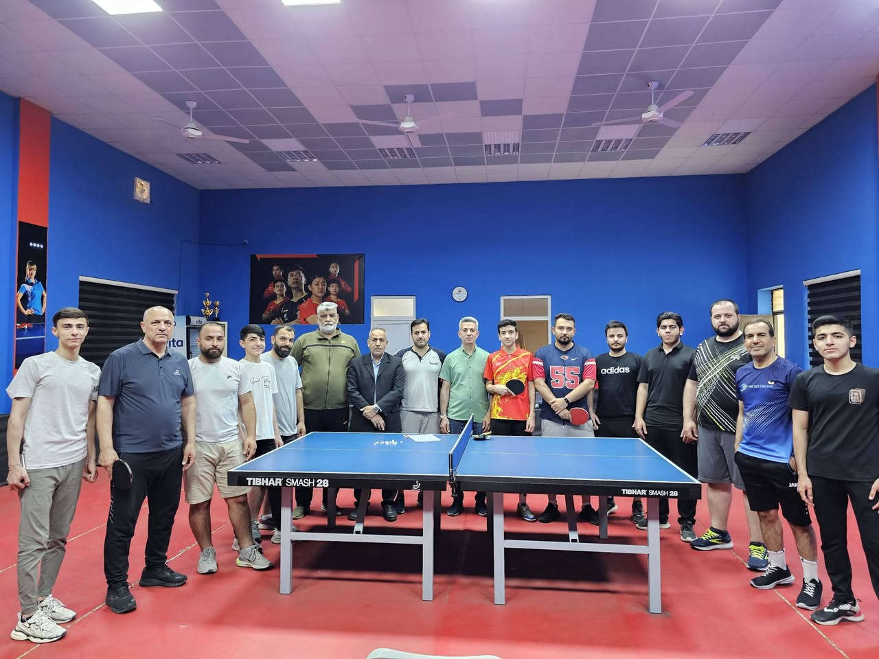 عطلة نصف السنة .. حماس لا ينتهي في قاعة Blue Center 🏓
 ودّع تعب الإمتحانات واستعد للتحدي حيث فرصة رائعة لممارسة رياضة تنس الطاولة ، وتطوير مهاراتك وقضاء وقت ممتع !
نعلن عن بدء التسجيل وإستقبال المشتركين في قاعتنا ولجميع الأعمار :
​🏅 مميزاتنا :
🏓 طاولات دولية . 
🏓 تدريب احترافي .
🏓 إشراف مباشر .
🏓 أجواء حماسية . 

​📍 العنوان : كركوك مقابل قلعة كركوك داخل نادي سولاف الرياضي .
📞
***********
***********
