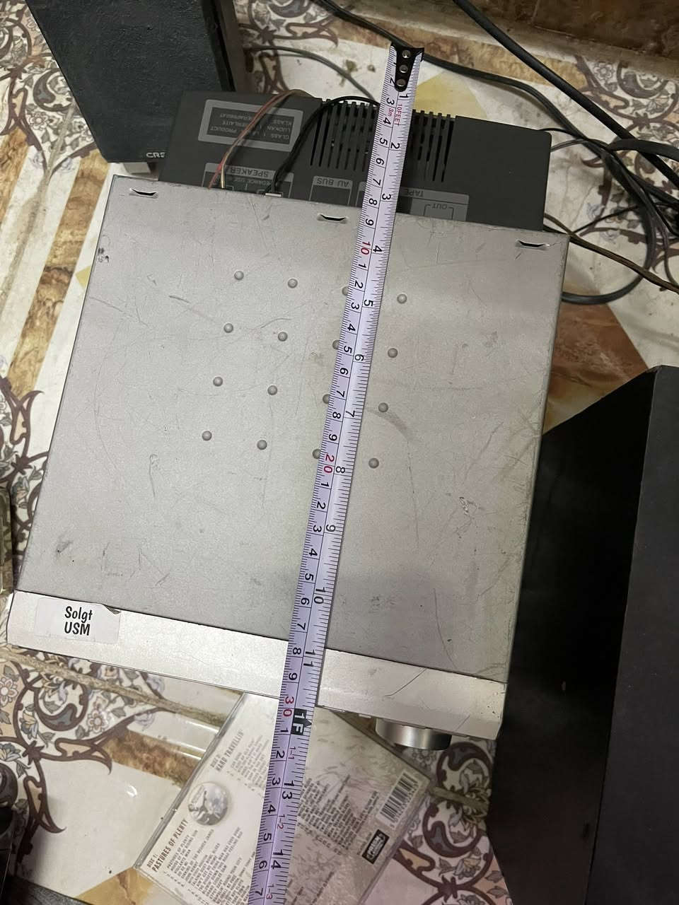 سبيكر ماركة سوني شغال عدة مداخل كلها شغاله ياخذ قرص صوتي وقرص حجم زغير بالأعلى بي خاصية التسجيل من قرص الئ قرص بي راديو 4 موجوات يمكن خلي نكول موجتين بدون سماعات السعر (40) شامل مع التوصيل


**إذا كنت صاحب هذا الإعلان وتريد حذفه لأي سبب، رجاءا أرسل رسالة إلى الدعم الفني**