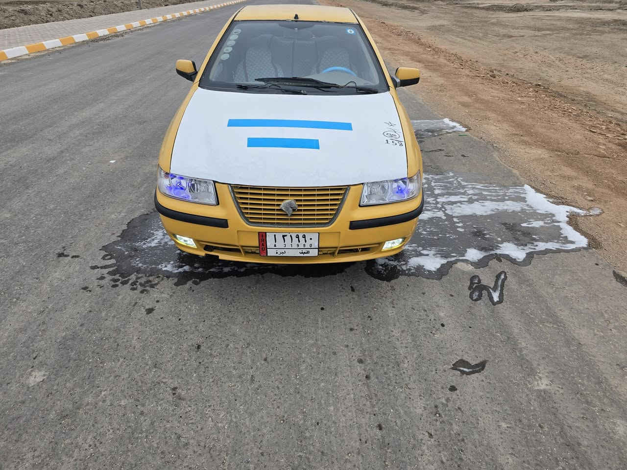 سلام عليكم سمند موديل2010رقم نجف سنويه لل2029بسمي مكفوله منل تبديل بيه رشات صبغ خياس مكو مكينه كيرحداديه تخم تاير سياره جاهزه شغل وطلع وين مايعجبك السعر 28وبيه مجال بصيط مصفره هيه وغرامات مراوس اراوس حسب القناعه مكان سياره ديوانيه غماس تصال عله رقم ***********
