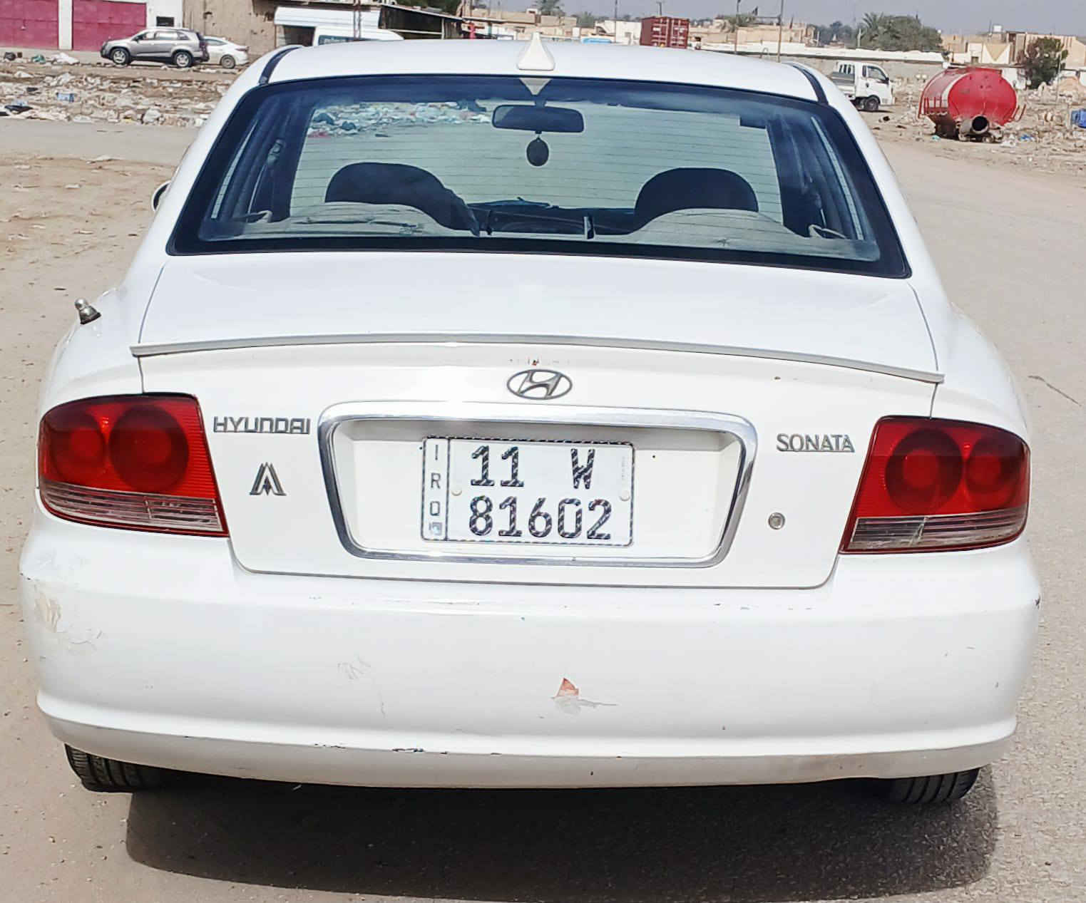 السلام عليكم سوناتا خليجي ٢٠٠٣ 
بيها صبغات تقريبا ٥ قطع 
بلادي السياره محرك ٢٠٠٠
محرك كير تبريد حداديه جاهزه
رقم انكليزي بغداد باسمي 
السعر ٦٦
بابل المحاويل حصن جعفر 
***********
