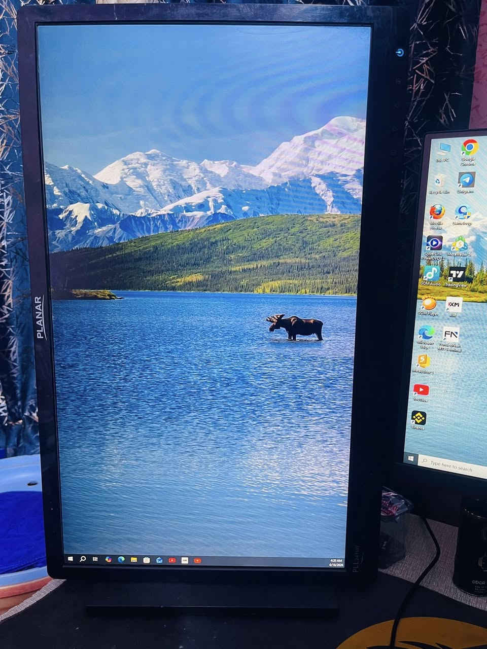 السيت أب متكامل (PC + شاشتين) للبيع -  💻🔥
الوصف:
السلام عليكم شباب، متوفر سيت أب كامل للبيع بنظافة ممتازة جداً واستخدام راقي. التجميعة متناسقة ومجهزة بشاشتين (وحدة عرضية كيرف ووحدة عمودية) 
💻 مواصفات الكيس (PC Specs):
 المعالج: AMD Ryzen 5 3500X (6 Cores) أداء قوي ومستقر.
 كارت الشاشة: NVIDIA GeForce GTX 1650 (4GB) ممتاز للألعاب والبرامج.
 الرام: 16GB DDR4 بسرعة 3200MHz (سلاسة تامة بالفتح والتنقل).
 التخزين: SSD 240GB للنظام السريع جداً + HDD 1TB للملفات والألعاب.
 الكيس: كيس كيمينج مع مروح RGB تبريد وإنارة ممتازة.
🖥️ الشاشات (تشتغل ثنائية بنفس الوقت):
1. الشاشة الرئيسية: AOC Gaming كيرف (منحنية) بمعدل تحديث 165Hz - سلاسة خيالية

2. الشاشة الثانوية: Planar بحجم 24 بوصة (مقلوبة عمودي) - فريدم ومساحة مثالية 

⌨️ الملحقات (هدية ويه السيت أب):
 كيبورد ميكانيكي مدمج (60%) مع إضاءة RGB.
 ماوس كيمينج احترافي ومريح + ماوس باد ممتد.
📌 السعر:  650,000 الف  وقابل للتفاوض 

📍 المكان: ذي قار - سوق الشيوخ (متوفر معاينة وفحص قبل الشراء).

للتواصل والاستفسار يرجى المراسلة على الخاص


**إذا كنت صاحب هذا الإعلان وتريد حذفه لأي سبب، رجاءا أرسل رسالة إلى الدعم الفني**